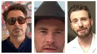Marvel Cast During Quarantine, Part 26 | Robert Downey Jr. Chris Evans, Brie Larson