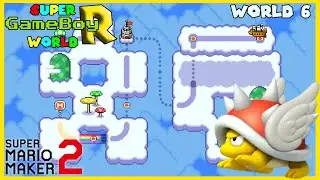 Super GameBoy World R (World 6) [Super Mario Maker 2]
