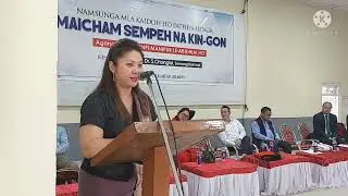 Kuki Inpi Manipur in Kuki MLA ho aloppeh Nikho a Saikul MLA Pi Kimneo Hangshing houlimna
