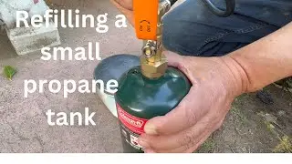 Propane Refill Adapter for 1 lb from CV LIFE Save money by refilling your 1 pound propane gas tank