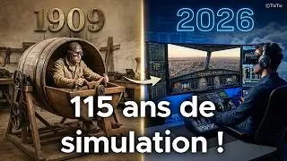 L'histoire FOLLE des Simulateurs de Vol : De 1900 à Aujourd’hui :
