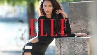Supermodel Daniela de Jesus Cosio in Haute Couture by Benjamin Kanarek for ELLE