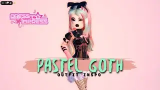 Pastel Goth Glow-Up - Stunning Outfit Tutorial in Dress To Impress Game