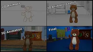 Animation Progress Comparison | Bear Friends