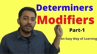Determiners & Modifiers || Part-1 || Tridip Sir