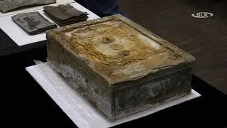 Zeitkapsel von 1897 Markt Weißenfels Bismarck Denkmal Museum Zeitgeschichte Halle Prof  D