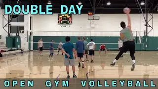 DOUBLE DAY | Open Gym Volleyball (1/23/20)