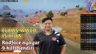 CLAW ESPORTS WWCD KILLS 15 PUBG MOBILE PMSL SEA | redface nyayur kill 9 sendiri PUBG MOBILE