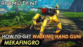 BIOMUTANT - How to get the Mekafingro (WALKING HAND GUN MOUNT!) (Full Guide 100%)