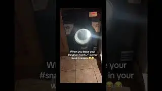 Why do washing machines not have actual lights like this 🤷&zwj;♂️ Should be a thing 😂