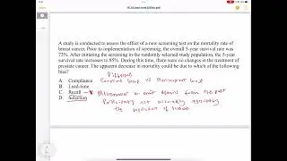 Compliance, Lead Time, Recall, and Selection Bias
