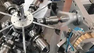 Speaker voice coil winding machine