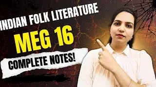 MEG-16 Last Minute Preparation | Most Important Previous Year Questions | IGNOU MA English