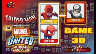 CMON - Marvel United - S1 Ultimate Campaign - Ep30 - Spider-Man & Daredevil vs. Bullseye