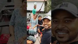 Full Masti With Family in Traditional Boat #masti #traditional #boat #shorts #trending #viral