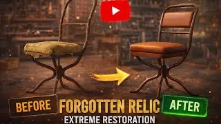 Rusty Chair Restoration | Extreme Before & After Transformation