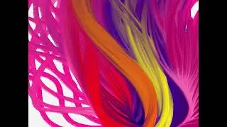 Colored feathers