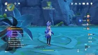 NO DAMAGE Oceanid Boss Fight - Genshin Impact