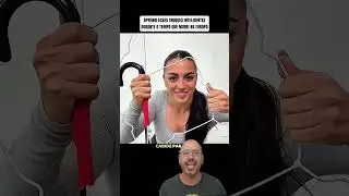 Deixe suas m&atilde;os livres quando utilizar o guarda-chuva com essa dica incr&iacute;vel usando cabides #shorts