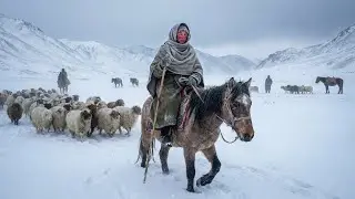 Women Carrying Shepherd Life In One Of Afghanistan&rsquo;s Coldest Villages | Daily  35&deg;C Survival