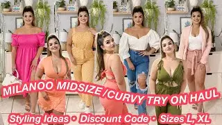 SUMMER/FALL 2021 TRY ON HAUL *MIDSIZE/CURVY* | MILANOO