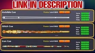 Glitch cue and Iron cue level max || glitch cue and iron cue road to level max