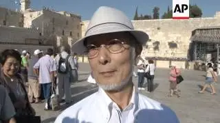 Hiroshima survivors protest nuclear weapons in Israel