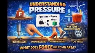 👉 Pressure in Physics Explained Simply | Force, Area & Real-Life Examples