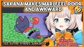 Sakana Made MariMari_En Feel Poor on Their First Meeting 🤣| MariMari_EN Clips #phaseconnect