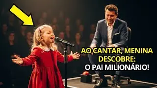 Ela canta para salvar a mãe — sem imaginar que o jurado milionário era seu verdadeiro pai