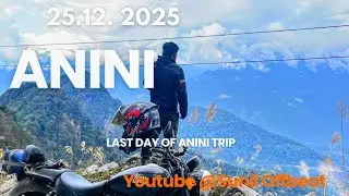 Bike ka Hua alloy wheel bend l Anini to Diyun l Scenic road l Arunachal Pradesh l meteor 350.
