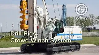 Drilling Rigs Soilmec SR 30 CWS [Crowd Winch System]