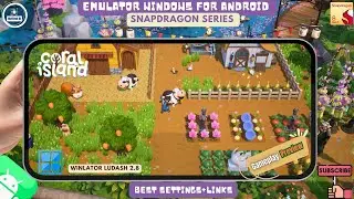 CORAL ISLAND GAMEPLAY WINLATOR LUDASHI (ROG PHONE 8) #emulationdid 