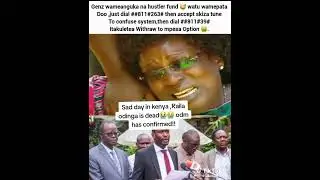 Raila odinga death #kenyanews #trending #news #ruto #railaodinga #raila