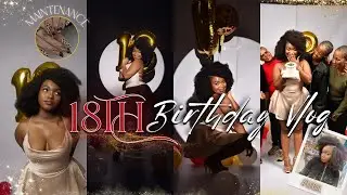 18th BIRTHDAY VLOG pt1 ✨: Maintenance, Photoshoot , Nails , Shopping , Makeup + more