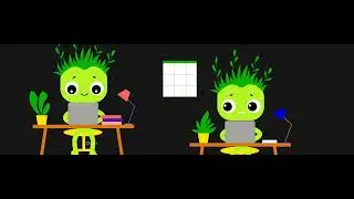 Earth Team 2D animation in After effects (animated presentation, inforgarphics)