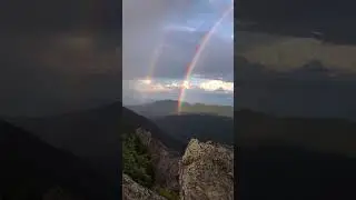 Rainbow From Vermont&rsquo;s Mount Mansfield