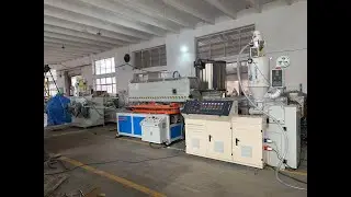 12mm 32mm 40mm one layer  HDPE PP LDPE corrugated pipe forming machine
