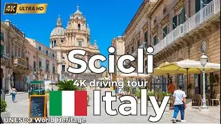 🇮🇹 Элегантная поездка по Шикли, ИталияЖивописный 4K-тур по Сицилии