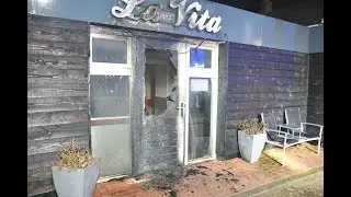 Brand bij Pizzeria La Vita in Gieten