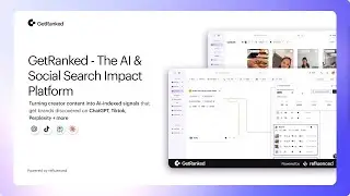 Introducing GetRanked | Social & AI Search Optimisation Tool
