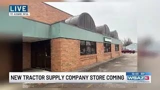New Tractor Supply company store coming