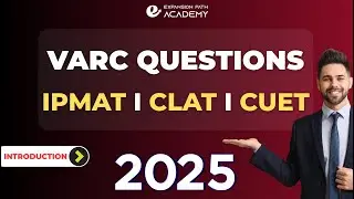 VARC questions I IPMAT CLAT and CUET