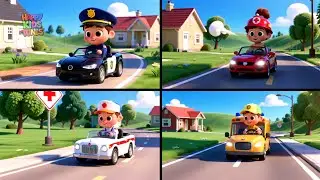 Police, Firefighter, Doctor, Pilot! | Fun Jobs Song for Kids | 3D Animation