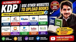 Alternative of KDP | Use other websites to upload books  #foryou #onlinework
