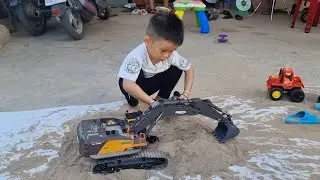 Best rc excavator toy with working prosccing review|Rc Huina 1594|सर्वोत्तम आर सी उत्खनन खिलौना|Rc.