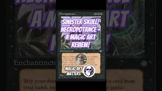 Sinister Necropotence uses Split Complementary while causing Fear in Opponents - Magic Art Review