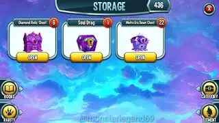 opening a few metro era dawn chest in monster legends