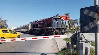 SNCFT/locomotive GT 18B N&deg;565 entrening sfax #sncft #gt #railroad  #railfans