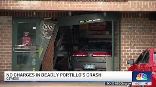 No charges for driver who crashed vehicle into suburban Portillo's, killing 2YO